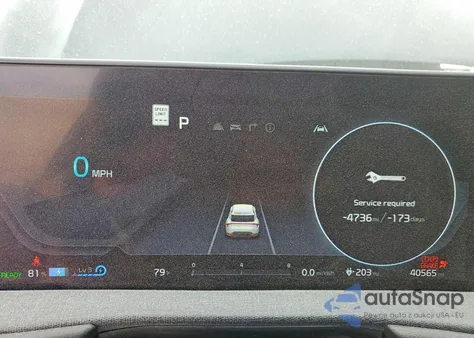 2023 Kia Ev6 Light z USA, uszkodzony, nr VIN KNDC34LAXP5128078